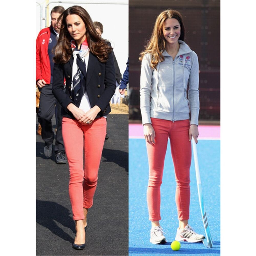 Zara Premium Denimwear Collection Coral US 8 What Kate Wears